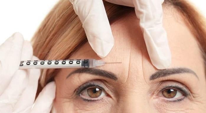 رفع خطوط اخم، خطوط بین دو ابرو با تزریق بوتاکس