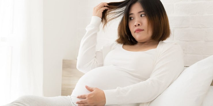 علت و درمان ریزش مو در بارداری